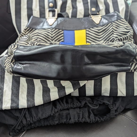 L.A.M.B Zebra Print Shoulder Bag - Picture 4 of 6